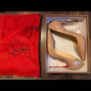 Christian Louboutins So Kate Nude 120mm